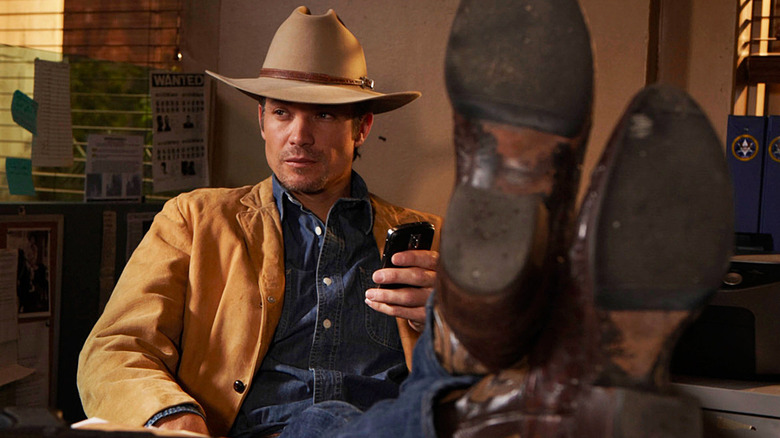 Production still from Justified