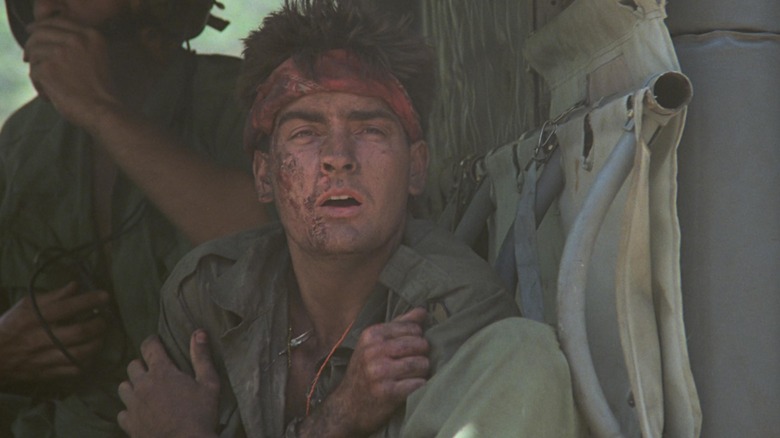 Chris Charlie Sheen rescued Platoon