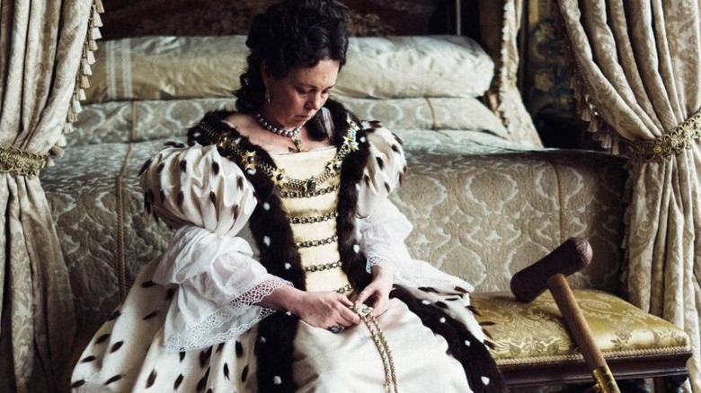 Olivia Colman in The Favourite