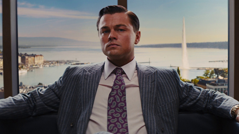 Leonardo DiCaprio in The Wolf of Wall Street