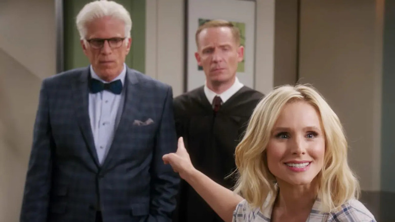 The Good Place, Eleanor with Michael and the Judge