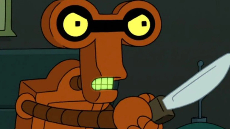 Futurama Roberto knife