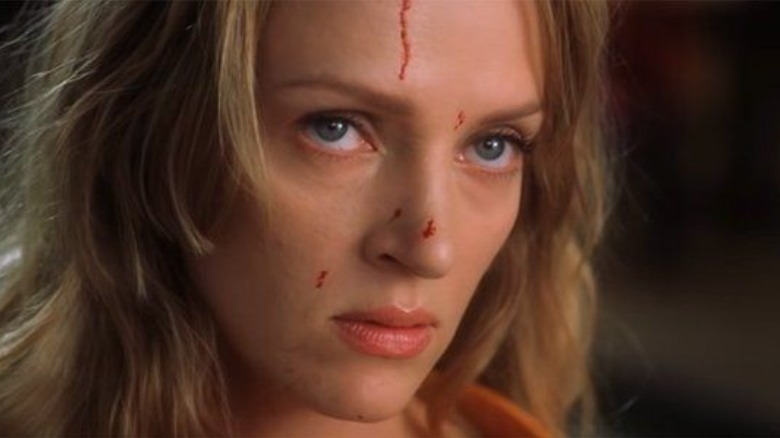 Uma Thurman Close-Up Kill Bill