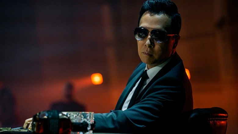 Donnie Yen as rival assassin Caine in John Wick: Chapter 4