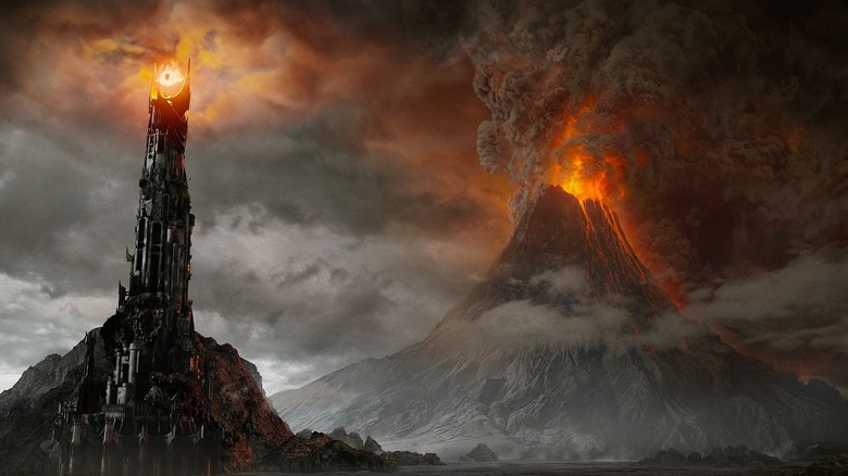 Mount Doom in The Lord of the Rings