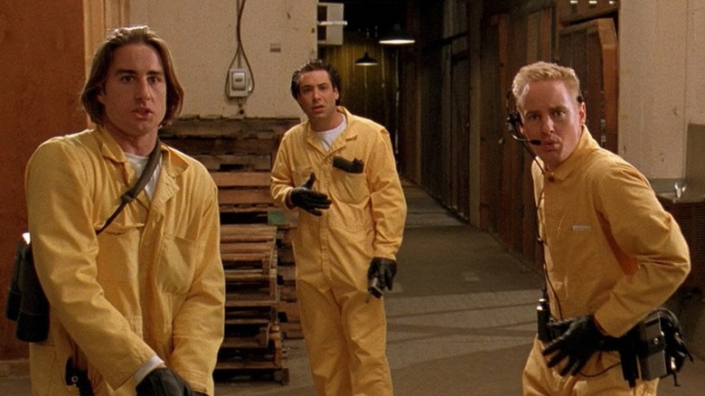 Luke Wilson, Robert Musgrave, and Owen Wilson in Bottle Rocket