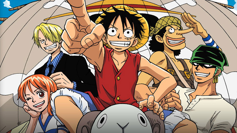 One Piece anime Straw Hats