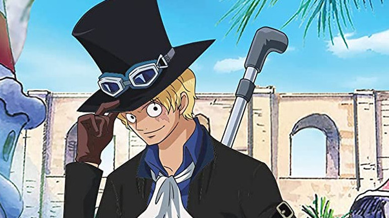Sabo tipping his hat