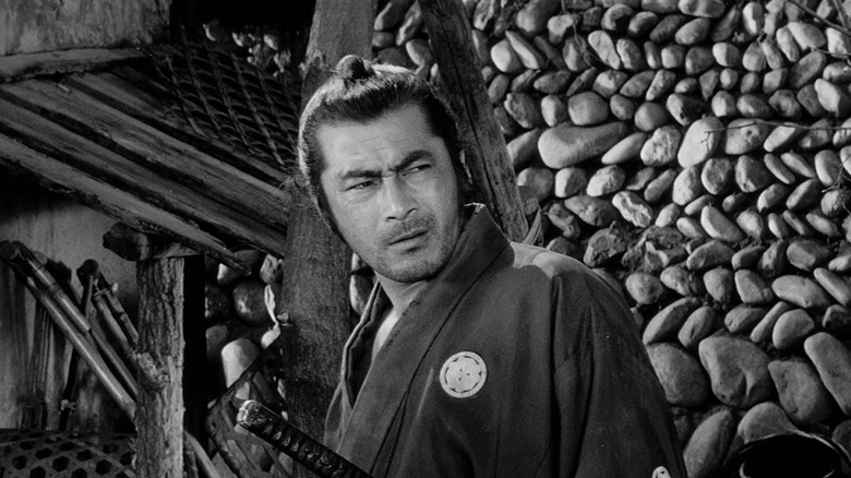 Toshirô Mifune in Yojimbo