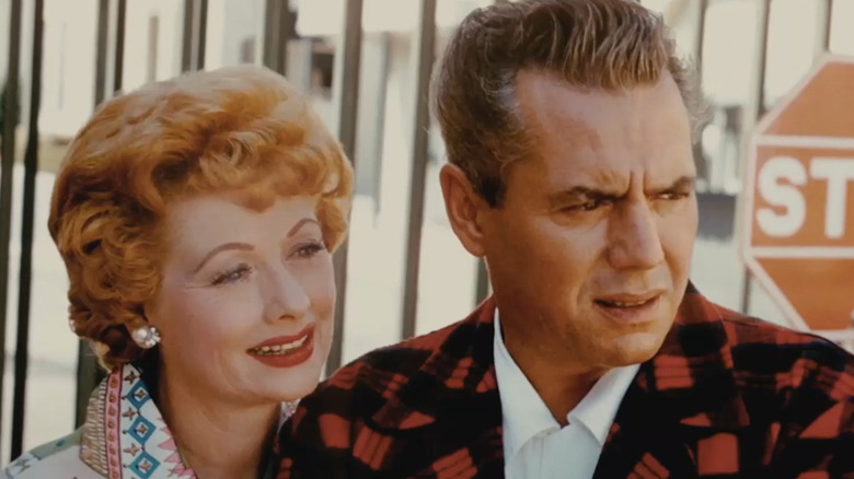 Lucille Ball and Desi Arnaz