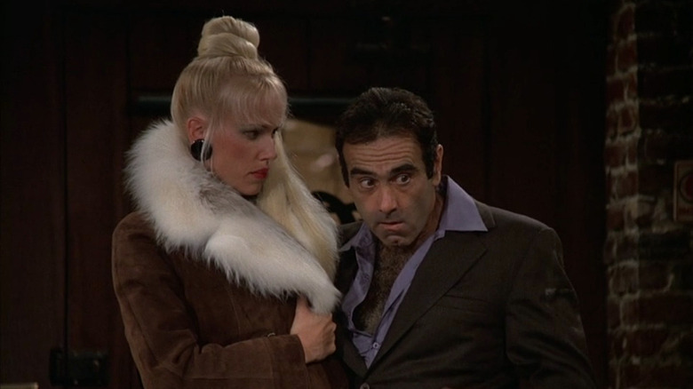 Jean Kasem and Dan Hedaya in Cheers