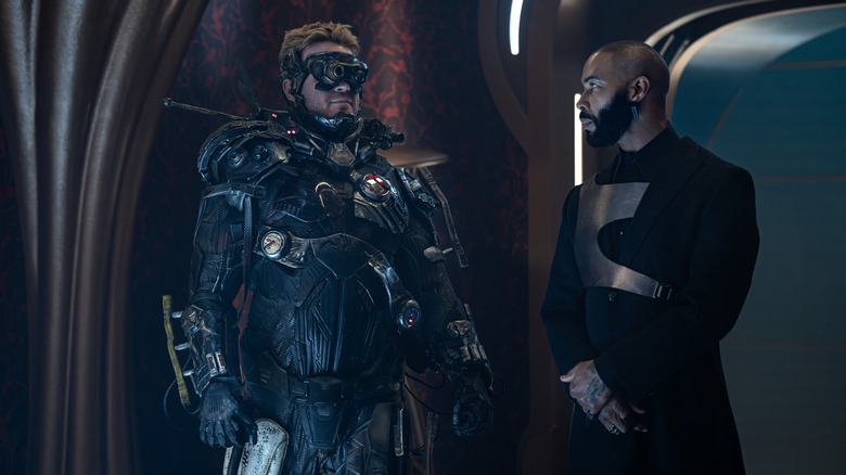 Rob Kazinsky as Zeph and Omari Hardwick as Alok in Star Trek: Section 31 streaming on Paramount