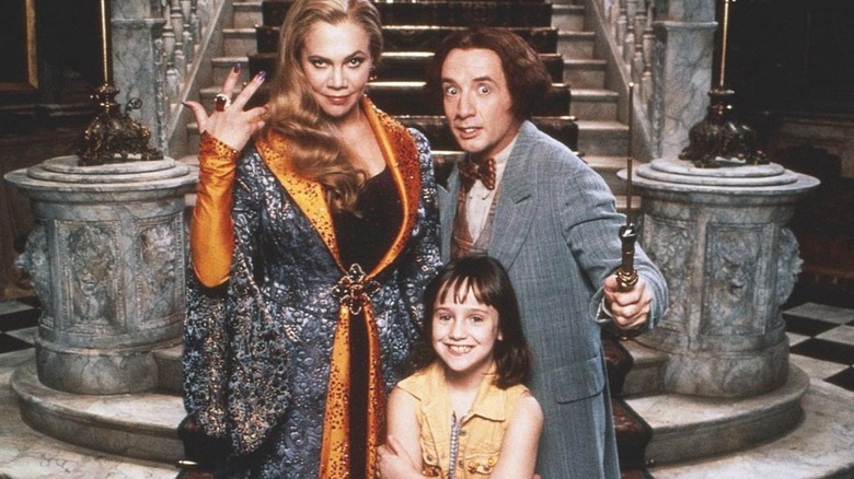 Kathleen Turner, Mara Wilson, and Martin Short in A Simple Wish poster