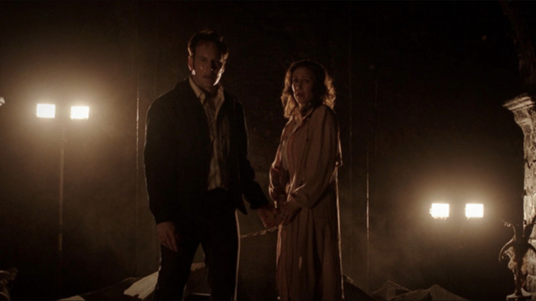 Ed and Lorraine Warren stand unified against evil in The Conjuring: The Devil Made Me Do It