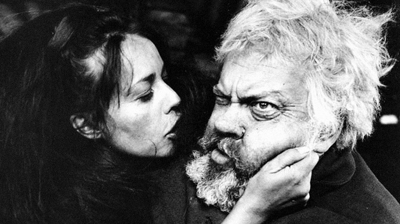 Jeanne Moreau and Orson Welles in "Chimes At Midnight" in 1965.