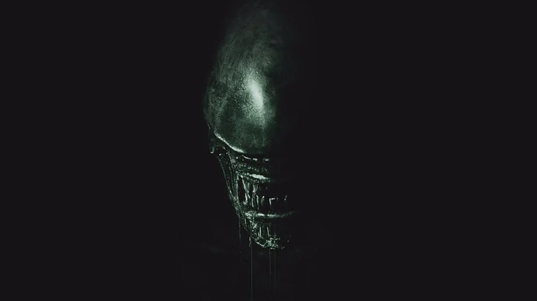 Alien Covenant poster Xenomorph in shadow