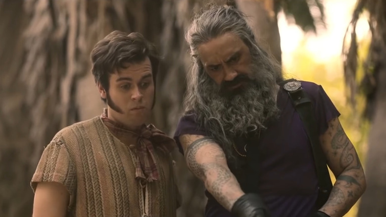 Nathan Foad and Taika Waititi as Lucius and Blackbeard in Our Flag Means Death