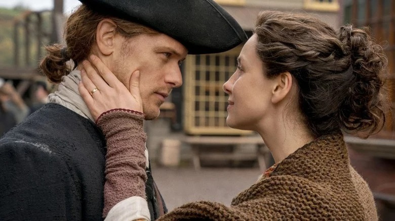 Sam Heughan, Caitriona Balfe, Outlander