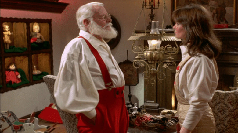 The Night They Saved Christmas Santa Claus talks to Jaclyn Smith