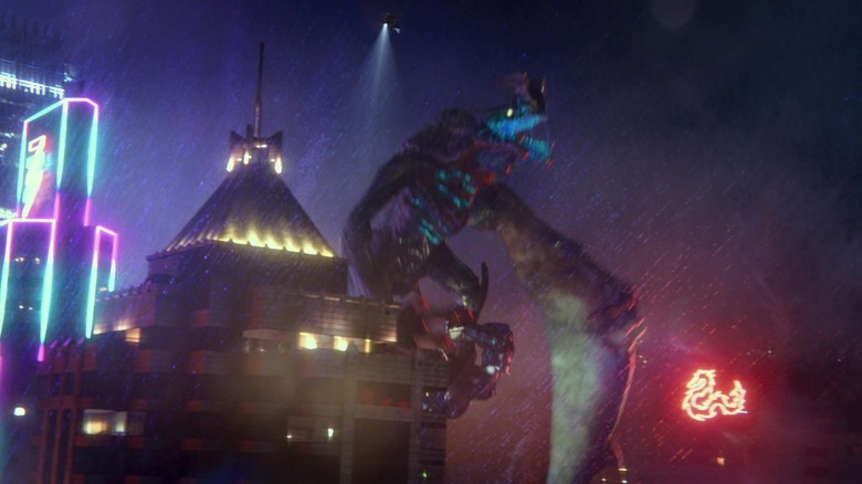 Pacific Rim flying kaiju perch