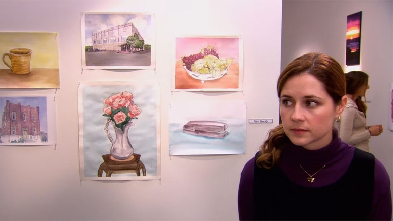The Office Pam's Watercolor Dunder Mifflin Scranton 
