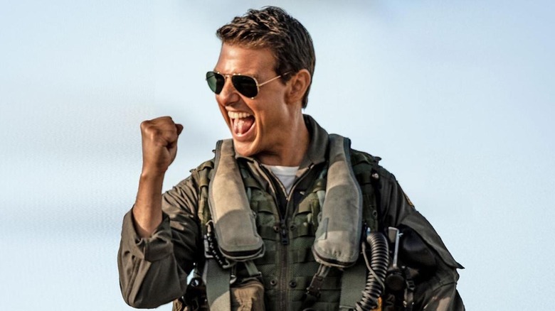 Top Gun Maverick Tom Cruise Fist Pump