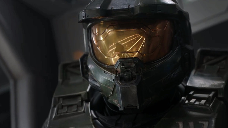 Master Chief on the Halo TV show