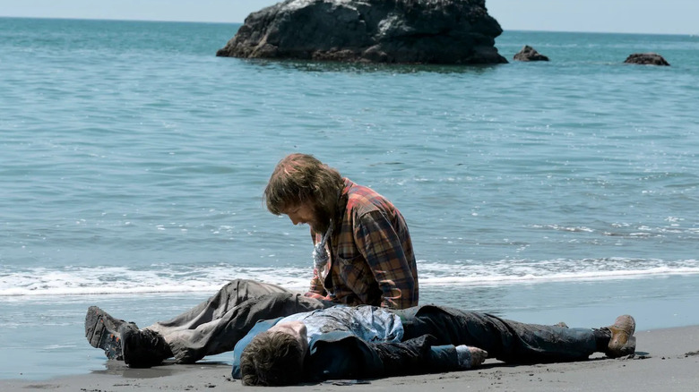 Paul Dano and Daniel Radcliffe in Swiss Army Man