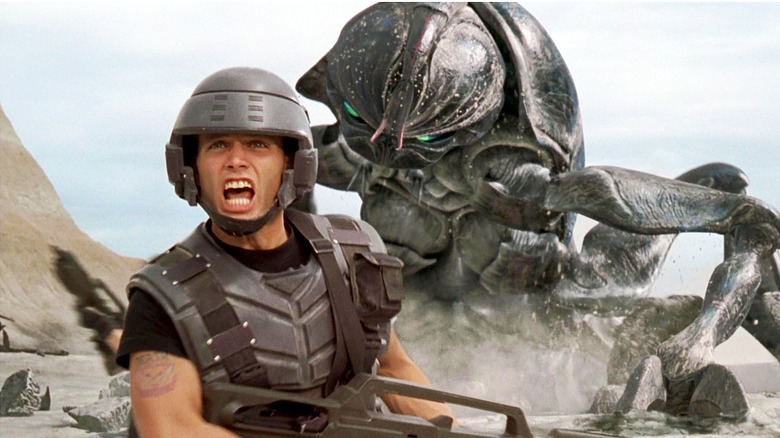 Starship Troopers bug attack