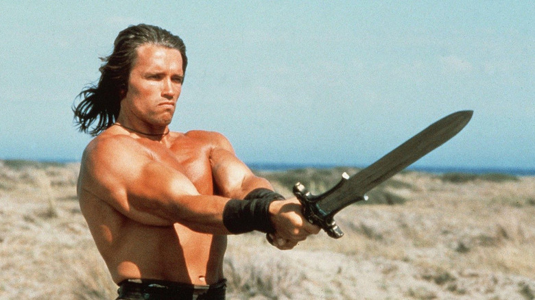 Arnold Schwarzenegger in Conan the Barbarian