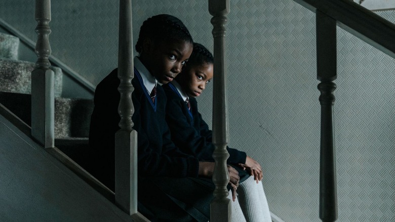 Leah Mondesir-Simmonds and Eva-Arianna Baxter in The Silent Twins