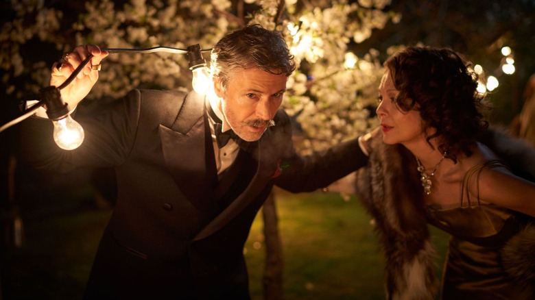 Helen McCrory and Aidan Gillen in Peaky Blinders