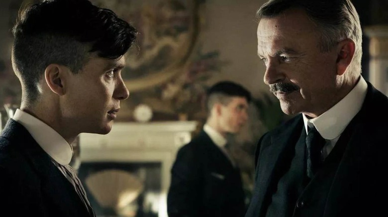 Tommy Shelby ficava cara a cara com Campbell em Peaky Blinders