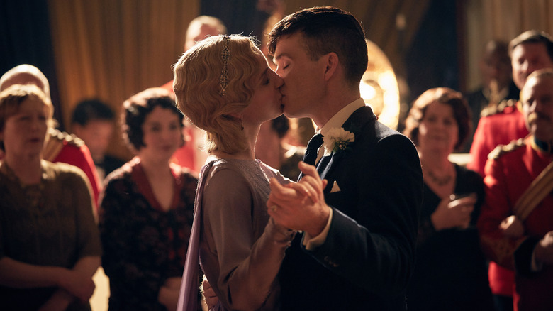 Annabelle Wallis and Cillian Murphy in Peaky Blinders