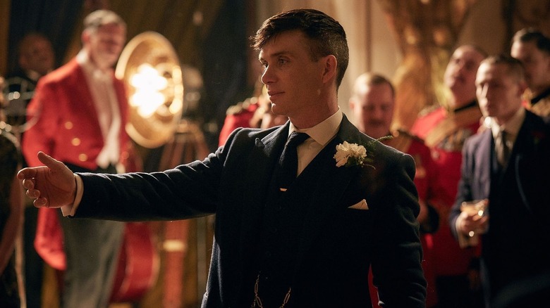 Cillian Murphy as Tommy Shelby in Peaky Blinders