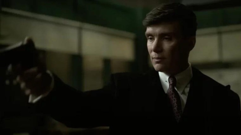 Cillian Murphy as Tommy Shelby in Peaky Blinders