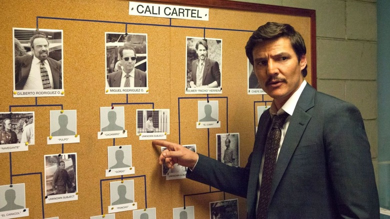 Pedro Pascal as Javier Pena in Narcos