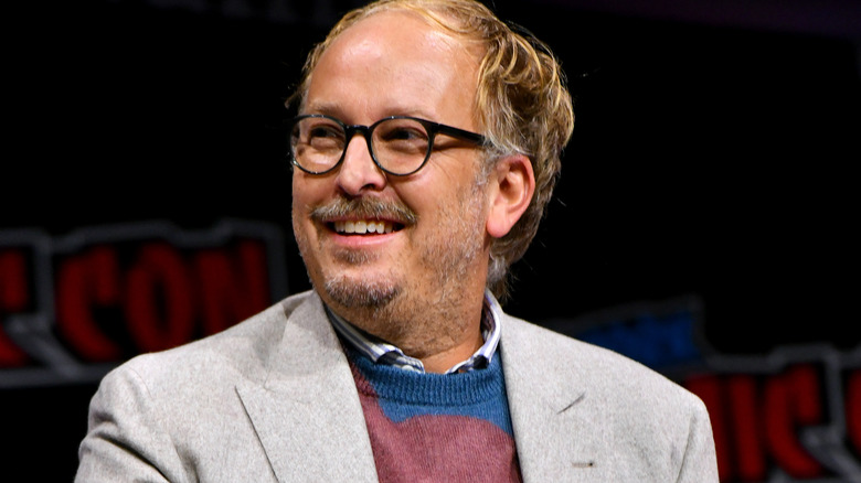 James Bobin smiles at New York Comic-Con