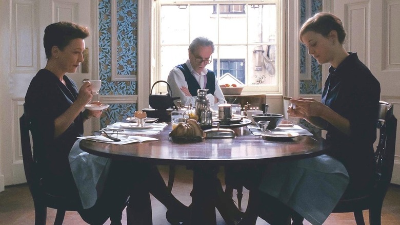 Phantom Thread breakfast scene