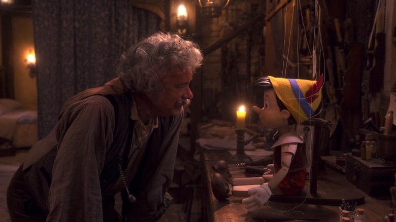 Tom Hanks as Geppetto in Pinocchio