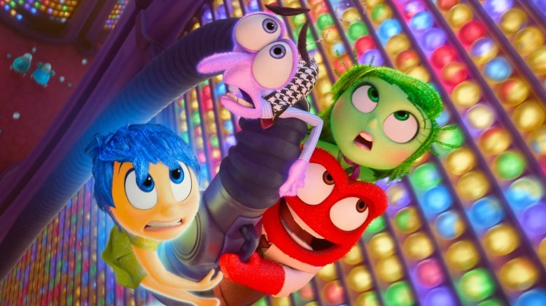 Joy, Disgust, Anger and Fear in Inside Out 2