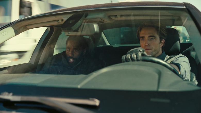 Tenet John David Washington and Robert Pattinson 