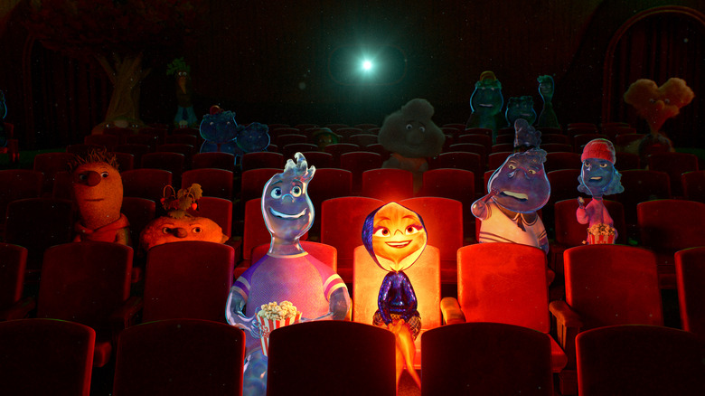 Elemental movie theater scene 