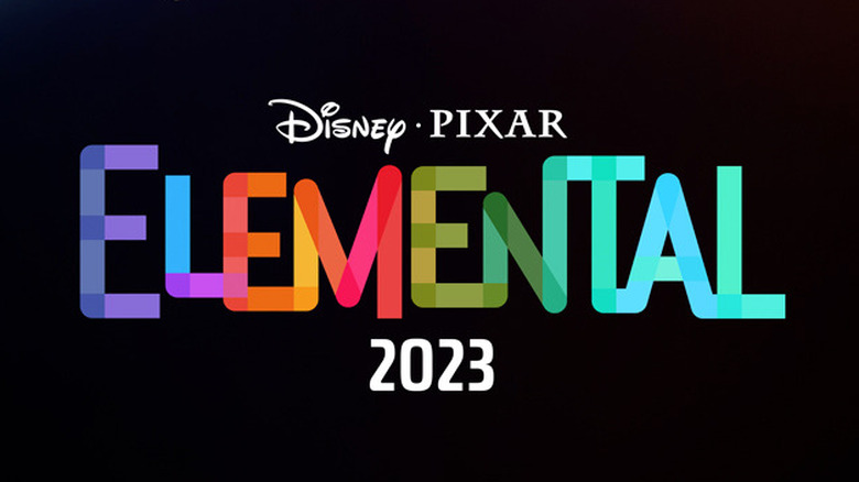 Logo for Pixar's Elemental