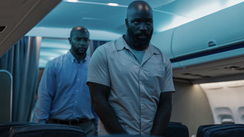 Mike Colter in Plane