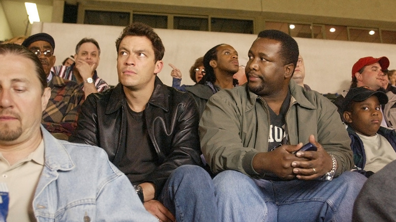 Jimmy McNulty (Dominic West) and Bunk Moreland (Wendell Pierce) in HBO series "The Wire"