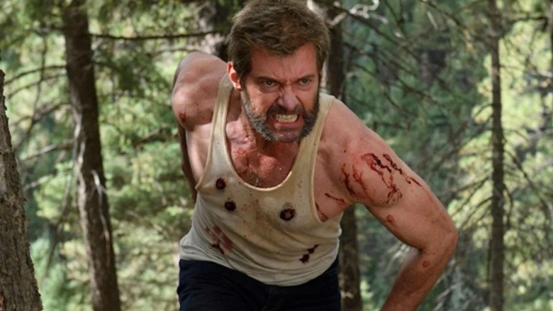 Hugh Jackman as Wolverine in Logan