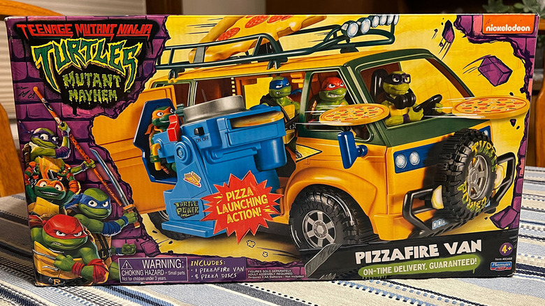 TMNT: Mutant Mayhem Toys Pizza Van