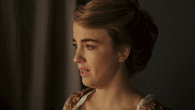 Héloïse crying in Portrait of a Lady on Fire