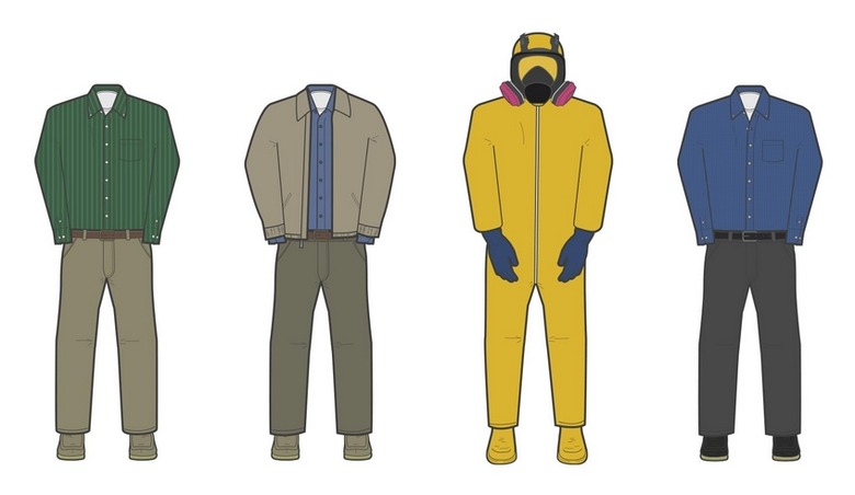 POTD: See Every Single Outfit Walt Wore In Five Seasons Of 'Breaking Bad'